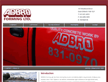 Tablet Screenshot of adbro.com